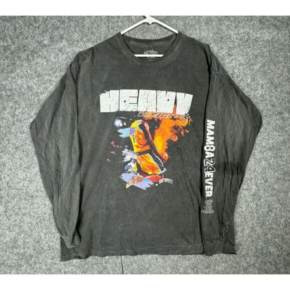 Vintage Kobe Bryant Shirt Men's 2XL Heavyweights Mamba 24 Faded Long Sleeve ** - Picture 1 of 10